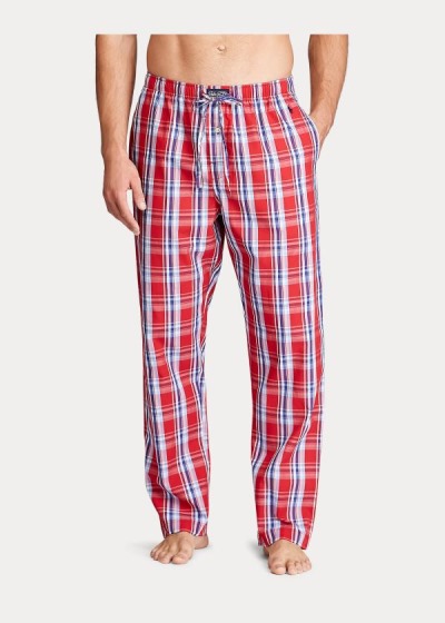 Polo Ralph Lauren Plaid Pyjamasbukser Herre Danmark (TSRVJ5847)